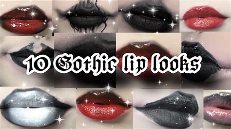10 Gothic Lip Looks That You Need To Try Youtube