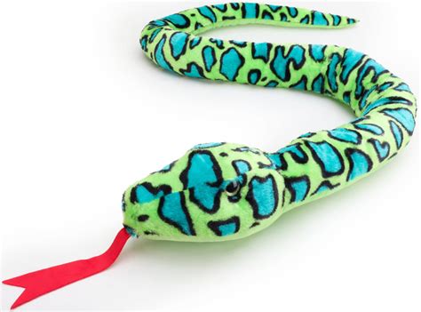 Giant Plush Snake 180cm Childrens Soft Toys Green Toyland
