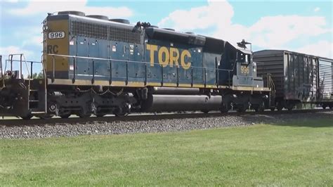 Csx Mixed Freight With Torc Loco Sd40 2 Youtube