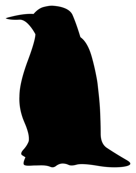 Clipart Silhouette Penguin