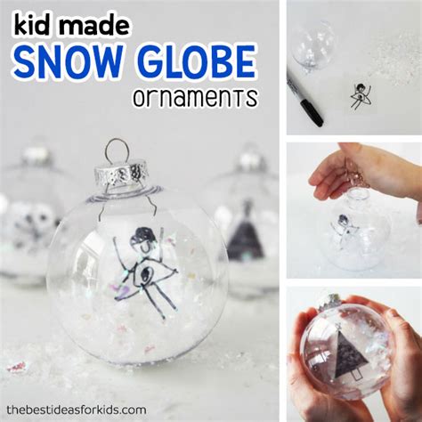 Diy Snow Globe Ornaments The Best Ideas For Kids