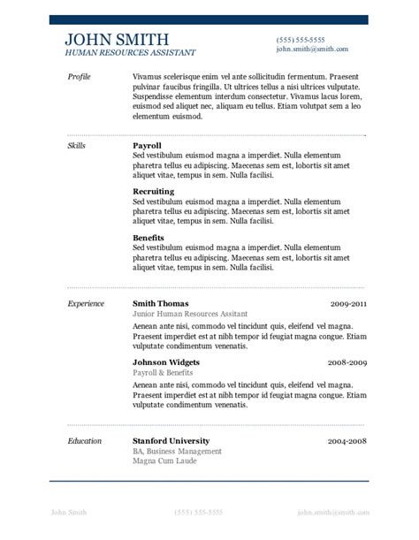 The best things in life are free, right? 7 Free Resume Templates