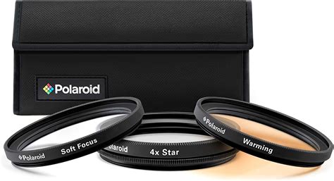 Polaroid Optics 72mm 3 Stück Spezialeffekt Kamera Camcorder Objektiv