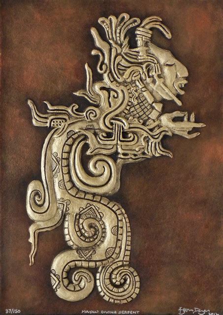 Mayan Divine Serpent Mayan Divine Serpent A Limited Editio Flickr
