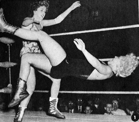 1956 Girl Wrestlers Issue 1 Womens Wrestling Pro Wrestling