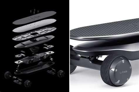Just Lean Forward And This Electric Skateboard Uses In Wheel Motors And