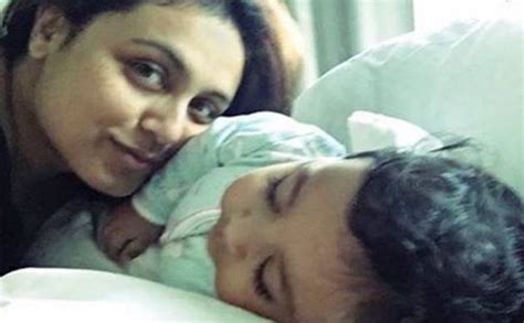 Rani Mukerji Pens Letter To Daughter Adira As She Shares Her First Picture News Nation English