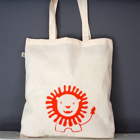 Personalised Organic Cotton Tote Bag By Nell