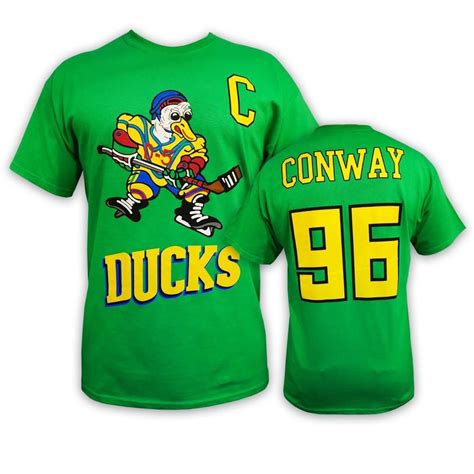 The Mighty Ducks Charlie Conway T Shirt Charlie Conway Mighty Ducks