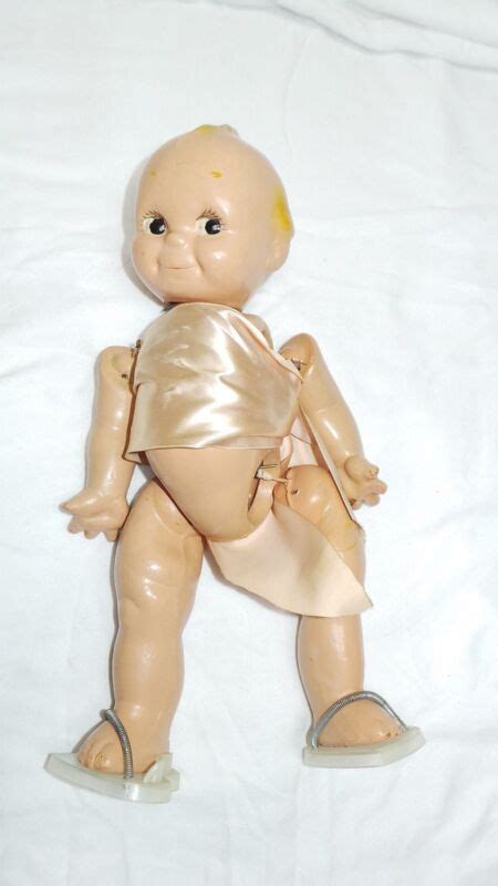 Antique Rose Oneill Kewpie Composition Jointed Doll 1945100
