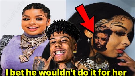 Chrisean Rock Gets Blueface Tattooed On Her Face Is This Love Youtube