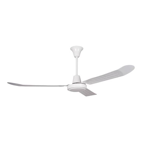 Simple indoor / outdoor ceiling fan by minka aire. Modern Ceiling Fan Without Light in White Finish ...