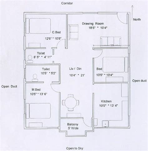 Bedroom Flat Plan Drawing In Nigeria Bedroom Flat Design Plan In