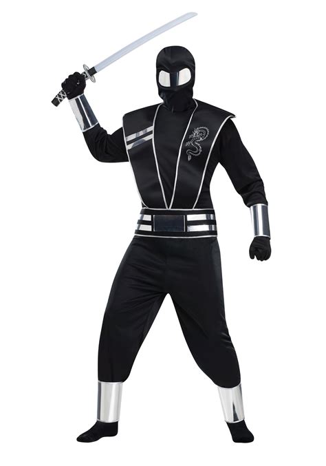 Adult Silver Mirror Ninja Costume Halloween Costume Ideas 2019