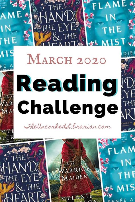 Join Our March 2020 Reading Challenge Book Club And Online Book