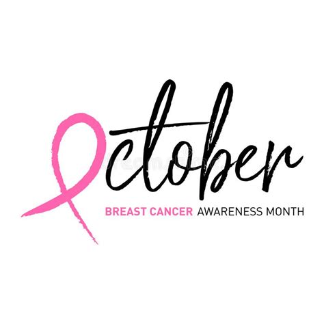 World Breast Cancer Awareness Month In October Concept Design Vector