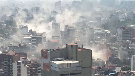 Terremoto México El Terremoto De México Derrumba Más De 40 Edificios