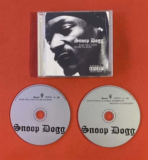 Cd Snoop Dogg Paid Tha Cost To Be Da Bo 2 X Cd Comanda Minima 100