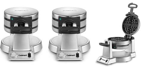 Cuisinart Stainless Steel Double Belgian Waffle Maker Drops To 75