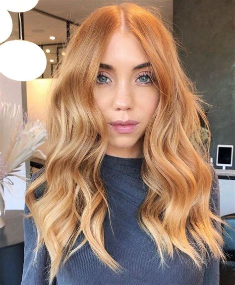 Trendy Strawberry Blonde Hair Colors And Styles For Strawberry Blonde Hair Color