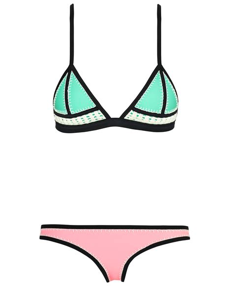 Triangle Thread Bathing Suits