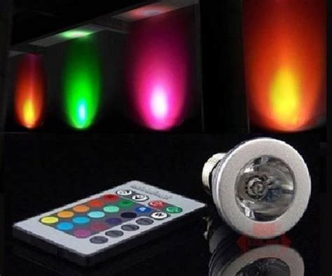 Color Changing Led Light Bulb With Remote