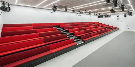 Retractable Seating Theatre Education And Sport Hussey Seatway