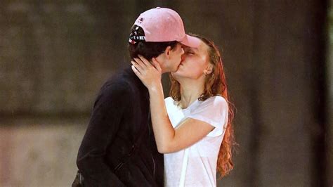 timothée chalamet and lily rose depp were spotted kissing in new york city teen vogue