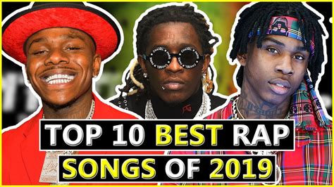 This is a rank for the fastest top 10 rap songs! Top 10 BEST Hit Rap Songs of 2019 - YouTube