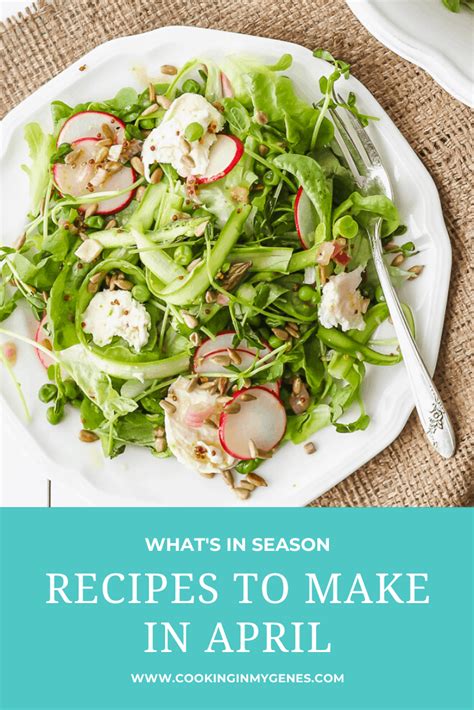 Recipes To Make In April Cooking In My Genes