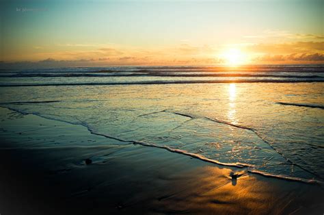 Wallpaper Sunlight Sunset Sea Shore Sand Reflection Sky Stones