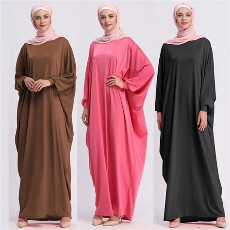 Uae Kaftan Abaya Turkish Dubai Malaysia Women Turkish Islamic Clothing Muslim Hijab Dress Robe