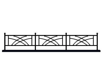 The models you download will be sent to. Railing by saksham - 3D Warehouse | Art deco, Iron fence
