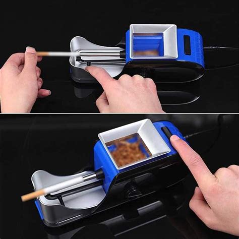 hxst new automatic electronic cigarette rolling machine tobacco cigarette injector tobacco