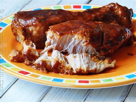Check spelling or type a new query. Slow Cooker Barbecued Country Style Ribs - Amanda's Cookin ...