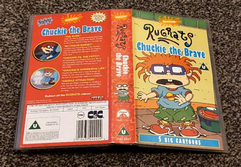 Rugrats Chuckie The Brave VHS SH 1997 For Sale Online EBay