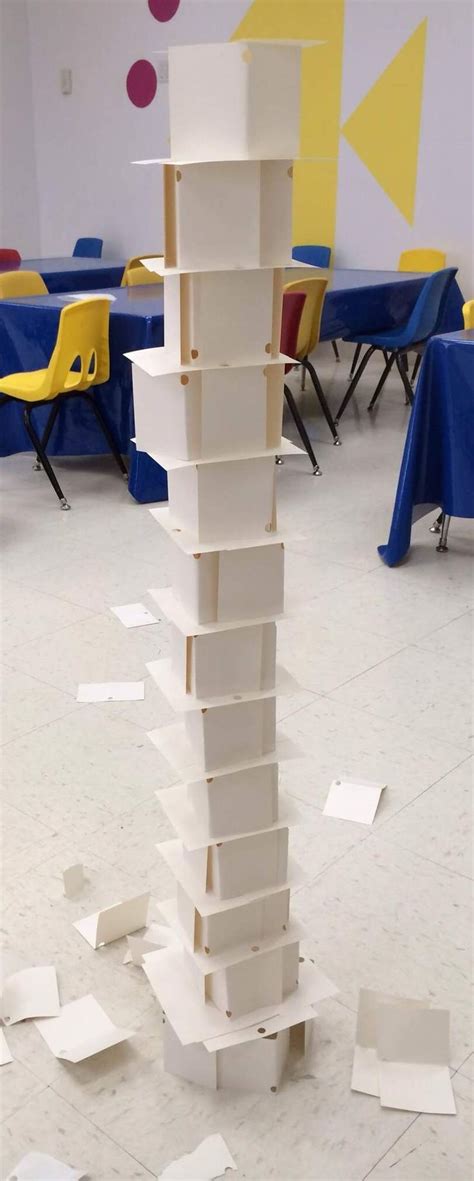 Build The Tallest Paper Tower Team Building Activity