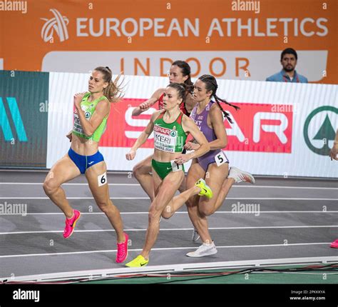 Anita Horvat Of Slovenia And Bianka Kéri Of Hungary Competing In The