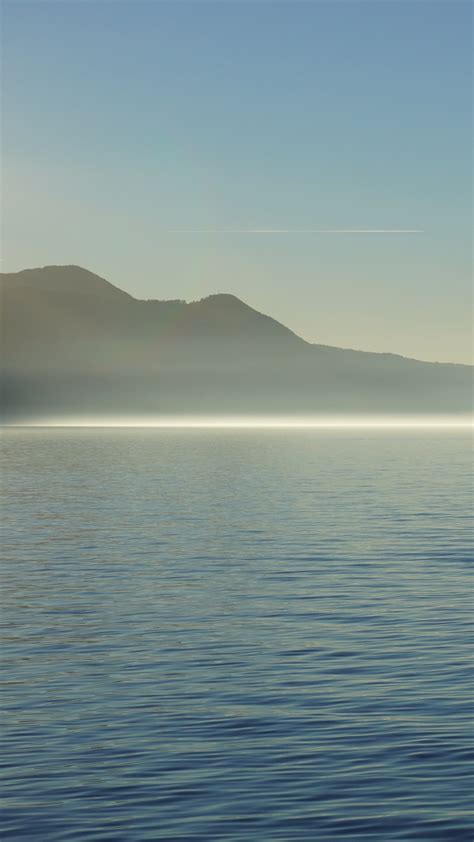2160x3840 Lake Nature Fog Water Mountains Mist Scenic Sony Xperia Xxz