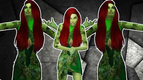 Poison Ivy Cas The Sims 4 Youtube