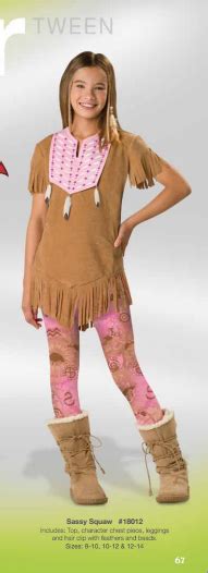 The Ethical Adman Dress Your Tween Daughter As A Sassy Squaw This Halloween
