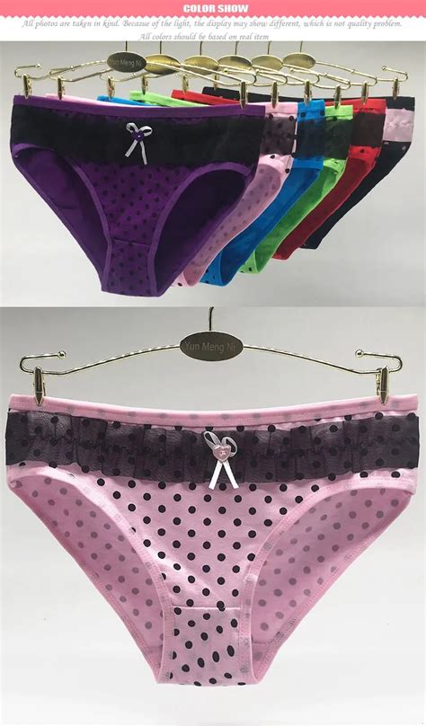 Cotton Lace Print Teen Yong Underwear Girls Panties Buy Girls Pantiesyoung Little Young Sex