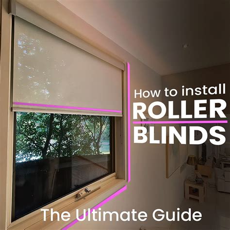 Roller Blinds Installation Installing Roller Blinds Real Blinds