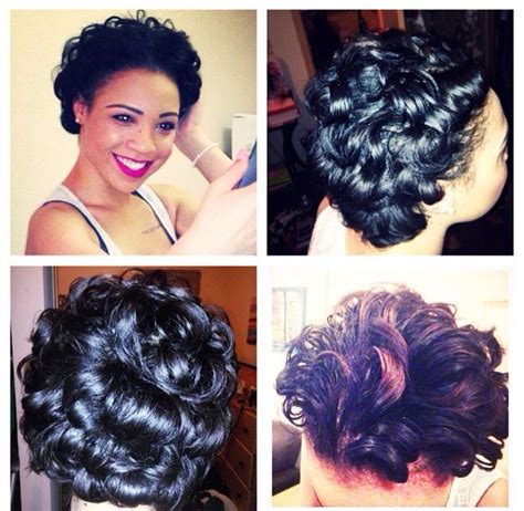 Press And Curl Natural Hair Styles Hair Styles Hair Stylist