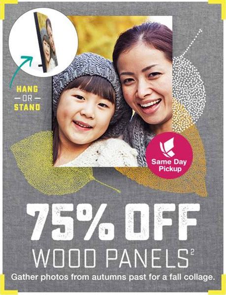 Total 19 active photo.walgreens.com promotion codes & deals are listed and the latest one is updated on february 11, 2021; Walgreens Photo Wood Panel - Walgreens Photos