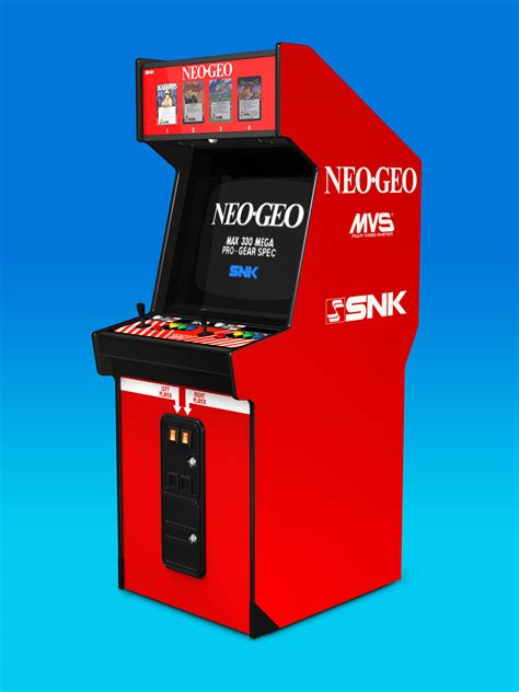 Neo Geo Mvs Cabinet 3d By Arcade Tv On Deviantart