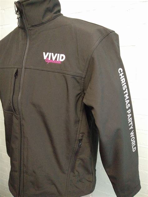 Company Corporate Promo Wear Custom Embroidered Jackets For Vivid