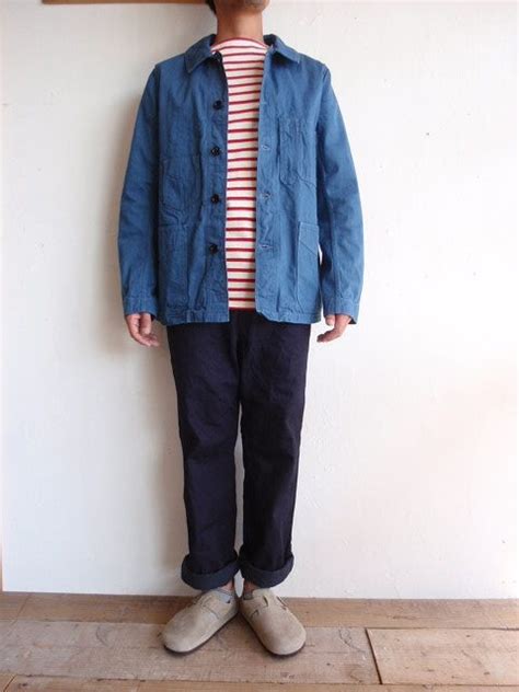 A Vontade French Work Jacket Fimpen Note ・ Nul Note Rain Jacket