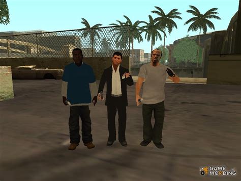 Characters From Gta 5 For Gta San Andreas