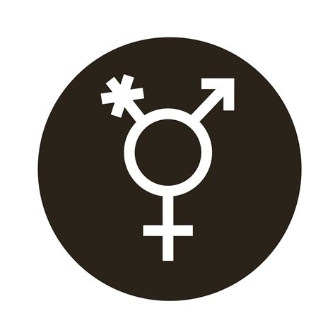 Gender Symbol Of Sexual Orientation Block Style Icon 2564812 Vector Art
